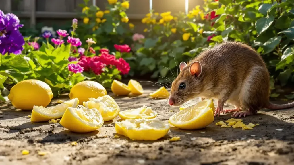 Il limone per allontanare i ratti dal giardino? Un trucco che funziona rapidamente