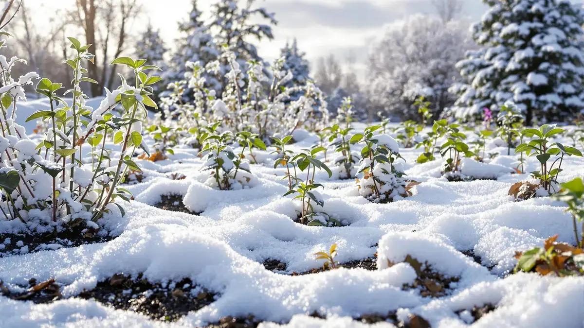 La neve nel tuo giardino non è un nemico: scopri i suoi sorprendenti benefici per le tue piante