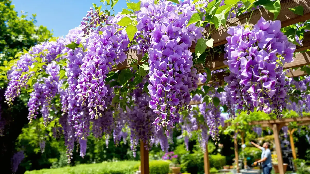 Glicine in fiori spettacolari: ecco il miglior metodo di potatura per un risultato mozzafiato