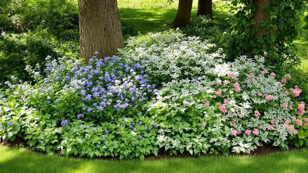 Piante a copertura del suolo senza manutenzione: 4 varietà ideali da piantare alla base dei tuoi alberi per un giardino impeccabile